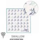 タオルハンカチ 25×25cm Libre Towel Handkerchief（リブレ タオルハンカチ） SWALLOW