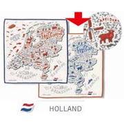 Libre Towel Handkerchief（リブレ タオルハンカチ） HOLLAND BL [タオルハンカチ 25×25cm]