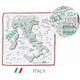 タオルハンカチ 25×25cm Libre Towel Handkerchief（リブレ タオルハンカチ） ITALY