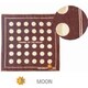 タオルハンカチ 25×25cm Libre Towel Handkerchief（リブレ タオルハンカチ） MOON