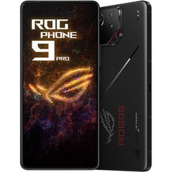 ROG Phone 9 Pro Edition/6.78インチ/Snapdragon 8 Elite/RAM 24GB/ROM 1TB/Android 15（ROG UI）/SIMフリースマートフォン/ファントムブラック ROG9PRO-BK24R1T