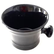 シェービングボウル 磁器製 ブラック