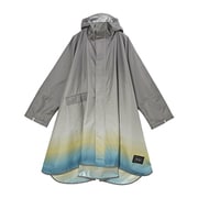 ニュースタンダードレインポンチョ 2ND レインウェア レインコート レインポンチョ 男女兼用 ユニセックス 台風 大雨対応 グラデーションベージュ K404-266