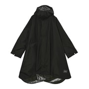ニュースタンダードレインポンチョ 2ND レインウェア レインコート レインポンチョ 男女兼用 ユニセックス 台風 大雨対応 ブラック K404-900