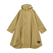 ニュースタンダードレインポンチョ 2ND レインウェア レインコート レインポンチョ 男女兼用 ユニセックス 台風 大雨対応 ベージュ K404-911
