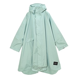 ニュースタンダードレインポンチョ 2ND レインウェア レインコート レインポンチョ 男女兼用 ユニセックス 台風 大雨対応 スモーキーミント K404-926