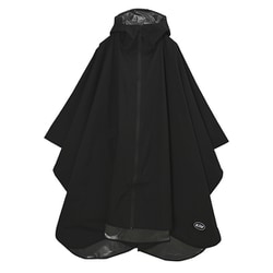 レインポンチョ 2ND レインウェア レインコート レインポンチョ 男女兼用 ユニセックス 大雨対応 日常 ブラック K405-900