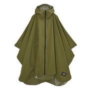 レインポンチョ 2ND レインウェア レインコート レインポンチョ 男女兼用 ユニセックス 大雨対応 日常 カーキ K405-906