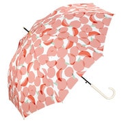 長傘 日傘 晴雨兼用 オメナ 58cm ジャンプ式 UVカット 紫外線防止効果 ピンク 4476-05-001PK