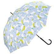 長傘 日傘 晴雨兼用 オメナ 58cm ジャンプ式 UVカット 紫外線防止効果 ブルー 4476-05-001BL