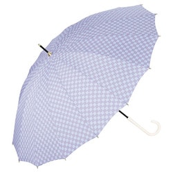 長傘 日傘 晴雨兼用 ジャパニーズトラディショナルカラーズアンブレラ 55cm 手開き式 UVカット 紫外線防止効果 藤（パープル） JTC-03-001