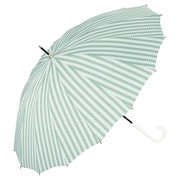 長傘 日傘 晴雨兼用 ジャパニーズトラディショナルカラーズアンブレラ 55cm 手開き式 UVカット 紫外線防止効果 松(グリーン) JTC-04-001