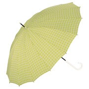 長傘 日傘 晴雨兼用 ジャパニーズトラディショナルカラーズアンブレラ 55cm 手開き式 UVカット 紫外線防止効果 菜の花(ライトグリーン) JTC-05-001