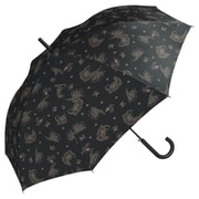 長傘 日傘 晴雨兼用 UNISEX BASIC JUMP 65cm ジャンプ式 UVカット 紫外線防止効果 ユニセックス ベーシックジャンプ ドローイングペイズリー UX01-505-001