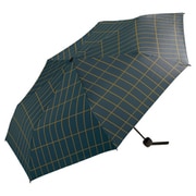 折りたたみ傘 日傘 晴雨兼用 UNISEX BASIC FOLDING 58cm 手開き式 UVカット 紫外線防止効果 ユニセックス ベーシック モダンチェック UX001-504-002