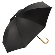 長傘 日傘 晴雨兼用 遮光 ノーブルベーシック 55cm 手開き式 完全UVカット ブラック 81-11912-101BK