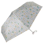 折りたたみ傘 日傘 晴雨兼用 遮光 お守りパラソル ミニ 50cm 手開き式 完全UVカット グレー 801-12715-102GY