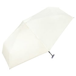 日傘 折りたたみ傘 晴雨兼用 遮光 aerial tiny（エアリアルタイニー） 50cm 手開き式 5段骨 一級遮光 完全UVカット 遮熱効果 内側黒コーティング加工 UPF50＋ オフ（オフホワイト） 801-12803-102OF