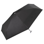 折りたたみ傘 日傘 晴雨兼用 遮光 エアリアルタイニー 50cm 手開き式 完全UVカット ブラック 801-12803-102BK