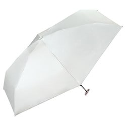 日傘 折りたたみ傘 晴雨兼用 遮光 aerial tiny（エアリアルタイニー） 50cm 手開き式 5段骨 一級遮光 完全UVカット 遮熱効果 内側黒コーティング加工 UPF50＋ グレー 801-12803-102GY