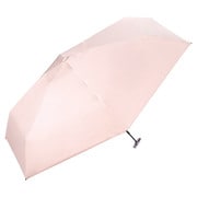 折りたたみ傘 日傘 晴雨兼用 遮光 エアリアルタイニー 50cm 手開き式 完全UVカット ピンク 801-12803-102PK