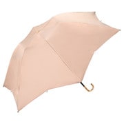 折りたたみ傘 日傘 晴雨兼用 遮光 ドームパラソル パール ミニ 55cm 手開き式 完全UVカット ダスティーピンク 801-15924-102DSPK