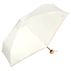 日傘 折りたたみ傘晴雨兼用 遮光 ベビーコロン ミニ 47cm 手開き式 一級遮光 UVカット率100％ 遮熱効果 内側黒コーティング加工 UPF50＋ はっ水加工 オフ（オフホワイト） 801-19593-102OF