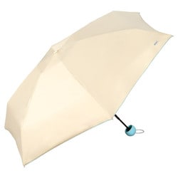 日傘 折りたたみ傘晴雨兼用 遮光 ベビーコロン ミニ 47cm 手開き式 一級遮光 UVカット率100％ 遮熱効果 内側黒コーティング加工 UPF50＋ はっ水加工 ベージュ 801-19593-102BE