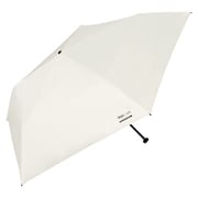 折りたたみ傘 日傘 晴雨兼用 IZA(イーザ) 【ULTRA LIGHT】 ウルトラ ライト 50cm 手開き式 遮光率100% UVカット率100% オフ(オフホワイト) ZA018-001-102OF