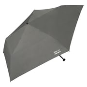 折りたたみ傘 日傘 晴雨兼用 IZA(イーザ) 【ULTRA LIGHT】 ウルトラ ライト 50cm 手開き式 遮光率100% UVカット率100% グレー ZA018-001-102GY