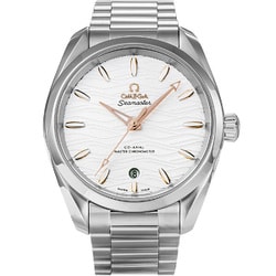 オメガ Seamaster Aqua Terra 150M コーアクシャル マスター クロノメーター メンズ メタルベルト 並行輸入品 5年保証 220.10.38.20.02.002