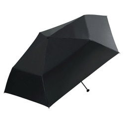 日傘 折りたたみ傘 晴雨兼用 go-koh（ゴコウ） 遮光超軽量 55cm 手開き式 一級遮光 UVカット率100％ 遮熱l効果 UPF50＋ カラビナ付き ブラック GO002-900-102
