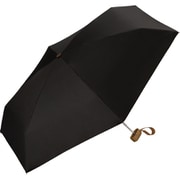 折りたたみ傘 日傘 晴雨兼用 遮光 インサイドカラーtiny 50cm 手開き式 遮光率100% UVカット率100% ブラック 801-12973-102BK