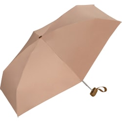日傘 折りたたみ傘 晴雨兼用 遮光 インサイドカラー tiny（タイニー） 50cm 手開き式 5段骨 一級遮光 UVカット率100％ 遮熱効果 UPF50＋ 撥水加工 ベージュ 801-12973-102BE