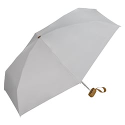 日傘 折りたたみ傘 晴雨兼用 遮光 インサイドカラー tiny（タイニー） 50cm 手開き式 5段骨 一級遮光 UVカット率100％ 遮熱効果 UPF50＋ 撥水加工 グレー 801-12973-102GY