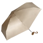 折りたたみ傘 日傘 晴雨兼用 遮光 インサイドカラーtiny 50cm 手開き式 遮光率100% UVカット率100% ゴールド 801-12973-102GD