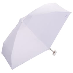 日傘 折りたたみ傘 晴雨兼用 遮光 ポシェット tiny（タイニー） 46cm 手開き式 5段骨 一級遮光 UVカット率100% 遮熱効果 内側黒コーティング加工 UPF50＋ はっ水加工 ラベンダー 801-16896-102LV
