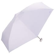折りたたみ傘 日傘 晴雨兼用 遮光 ポシェットtiny 46cm 手開き式 遮光率100% UVカット率100% ラベンダー 801-16896-102LV