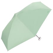折りたたみ傘 日傘 晴雨兼用 遮光 ポシェットtiny 46cm 手開き式 遮光率100% UVカット率100% グリーン ミント 801-16896-102MT
