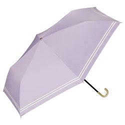 日傘 折りたたみ傘 晴雨兼用 遮光 セーラー ミニ 50cm 手開き式 3段骨 一級遮光 UVカット率100% 遮熱効果 内側黒コーティング加工 UPF50＋ はっ水加工 ラベンダー 801-18908-102LV