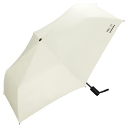 日傘 折りたたみ傘 晴雨兼用 IZA（イーザ） Automatic ＆ Safe（オートマティック＆セーフ） 54cm 自動開閉式 一級遮光 UVカット率100％ 遮熱効果 内側黒コーティング加工 UPF50＋ 撥水加工 オフ（オフホワイト） ZA021-001-102OF