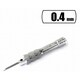 DULO r-dulo-chisel-pro-g-04 グリップ付きタガネ タングステンブレードPRO 本体 幅0.4mm [プラモデル用工具]