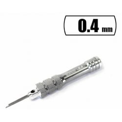 DULO r-dulo-chisel-pro-g-04 グリップ付きタガネ タングステンブレードPRO 本体 幅0.4mm [プラモデル用工具]