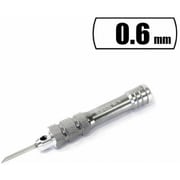 DULO r-dulo-chisel-pro-g-06 グリップ付きタガネ タングステンブレードPRO 本体 幅0.6mm [プラモデル用工具]