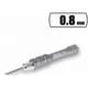 DULO r-dulo-chisel-pro-g-08 グリップ付きタガネ タングステンブレードPRO 本体 幅0.8mm [プラモデル用工具]