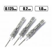 DULO r-dulo-chisel-pro-3set-b グリップ付きタガネ タングステンブレードPRO 本体 3本セット（幅0.125mm/0.2mm/1.0mm） [プラモデル用工具]