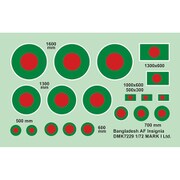 MKMDMK7229 1/72 デカール バングラデシュ空軍 国籍マーク [プラモデル用品]