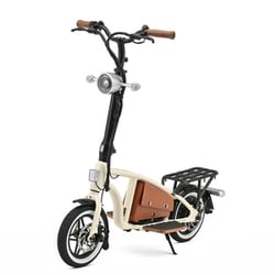 52001 [電動キックボード DK01（ディーケーゼロワン） アイボリー 免許不要 特定小型原動機付自転車（歩行走行モード付） 保安基準適合 性等確認済]
