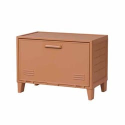 フィッツ ペグ キャビネット ワイド [ロッカー型 収納キャビネット ワイド 扉付き オレンジ]