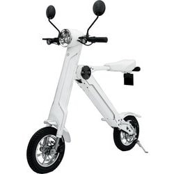 スマートEV特定原付モデル 特定小型原動機付自転車 特定小型 免許不要 折りたたみ ホワイト